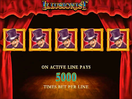 casino screen of symbols