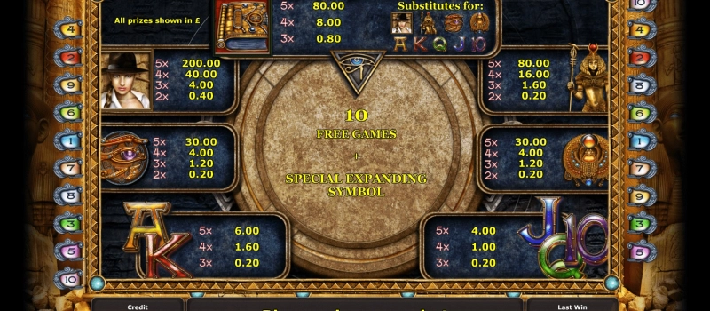 casino screen of how