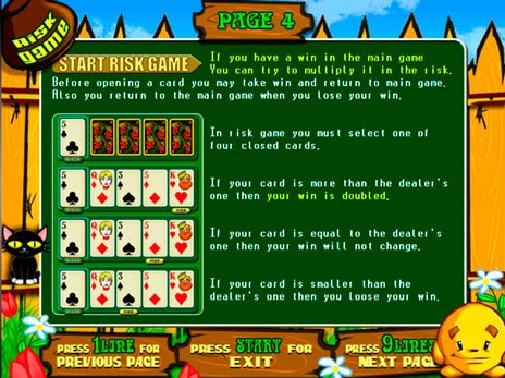 casino screen of symbols