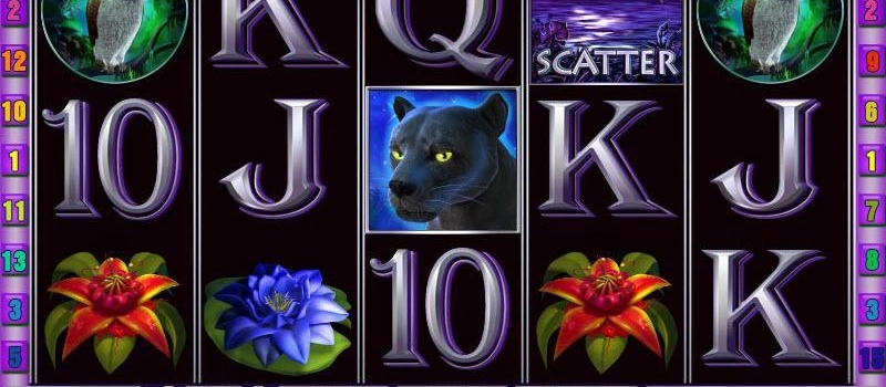 casino screen of symbols