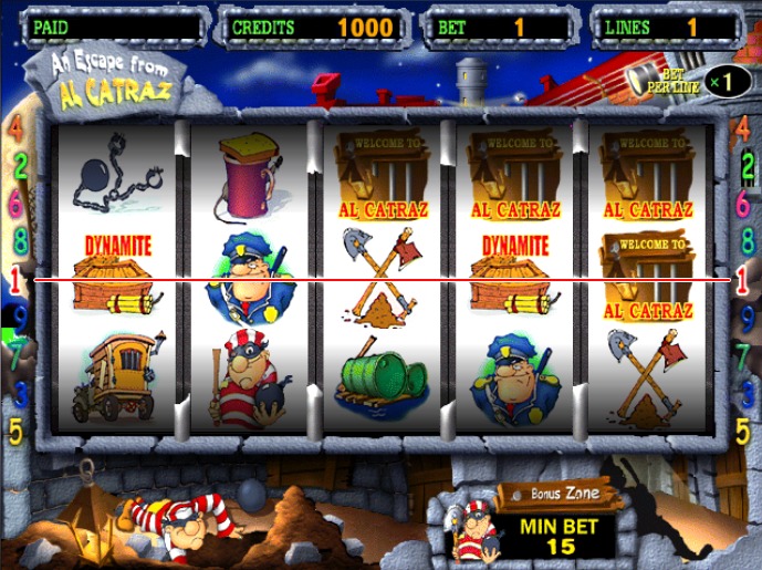 Игровой автомат Alcatraz