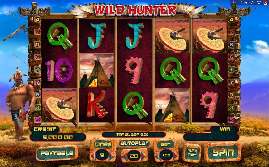 Игровой автомат Wild Hunter